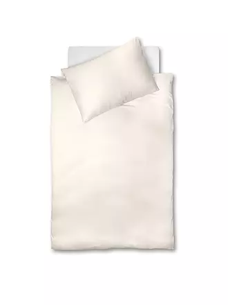 FLEURESSE | Interlock Jersey Bettwäsche 70x90cm/140x200cm Creme | 